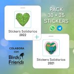 PACK - Stickers Solidarios para WhatsApp y Telegram (2021+22)